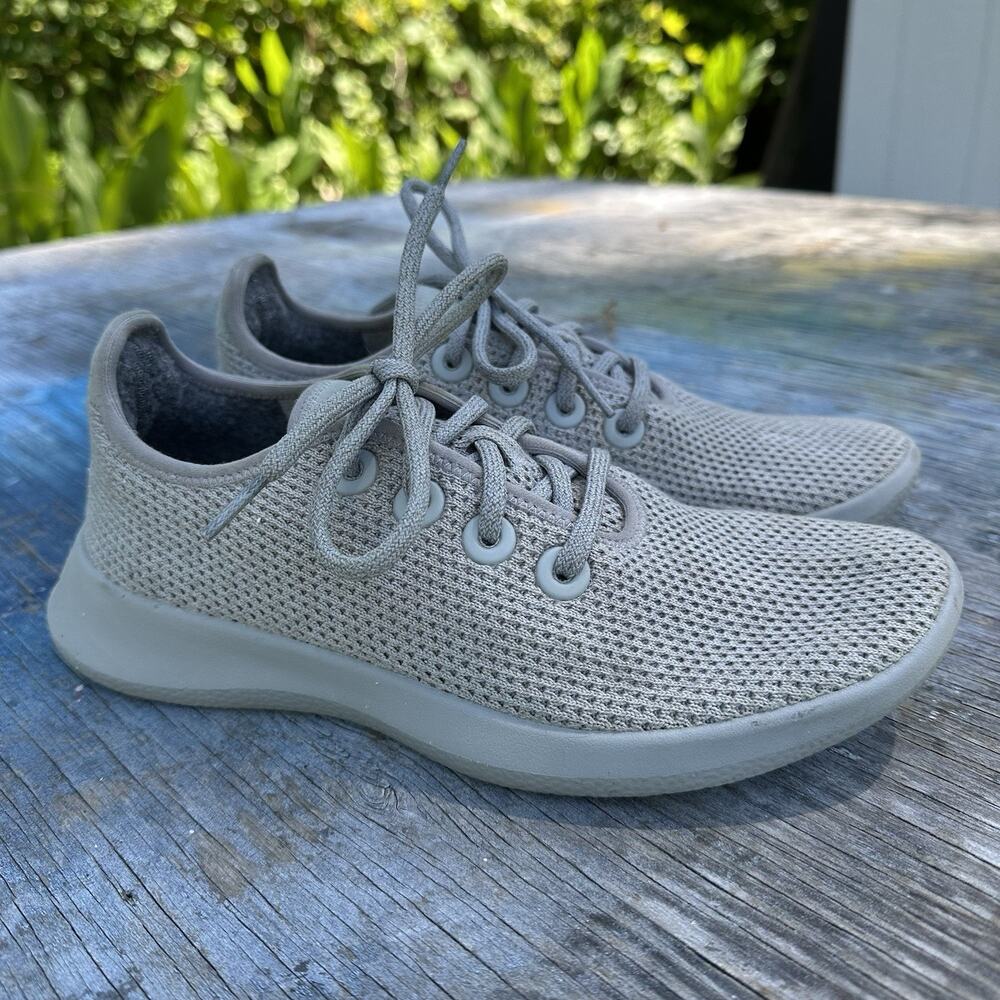 Allbirds Women’s 8 Tree Runner Gray Running Shoes 970